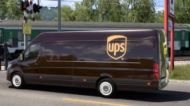 ETS2 - Skin UPS Mercedes-Benz Sprinter 2019 V1.0