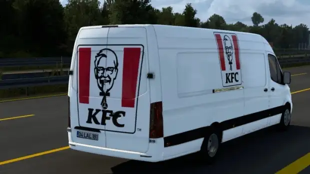 ETS2 - Skin KFC 2018 Mercedes-Benz Sprinter 2019 V1.0 ETS2 - Skin KFC 2018 Mercedes-Benz Sprinter 2019 V1.0