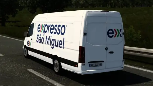 ETS2 - Mercedes-Benz Sprinter 2019 Expresso Sao Miguel Skin V1.0 ETS2 - Mercedes-Benz Sprinter 2019 Expresso Sao Miguel Skin V1.0