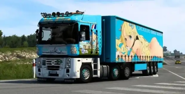 ETS2 - Renault Azur Lane: FFNF Emile Bertin Skinpack V1.0
