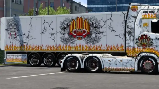 ETS2 - Sri Lanka Yaka Skin V2.0 ETS2 - Sri Lanka Yaka Skin V2.0