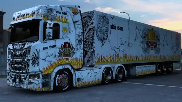 ETS2 - Sri Lanka Yaka Skin V2.0 ETS2 - Sri Lanka Yaka Skin V2.0