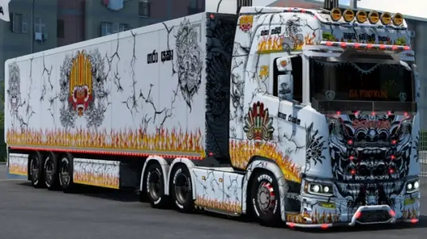 ETS2 - Sri Lanka Yaka Skin V2.0 ETS2 - Sri Lanka Yaka Skin V2.0