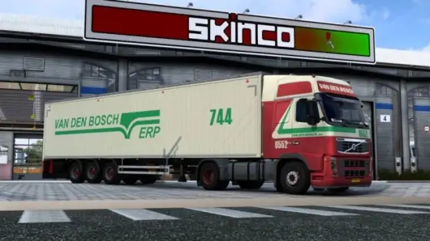 ETS2 - FH Classic + Trailers (All SCS) Van den Bosch Skinpack V1.0 ETS2 - FH Classic + Trailers (All SCS) Van den Bosch Skinpack V1.0