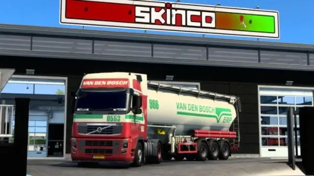ETS2 - FH Classic + Trailers (All SCS) Van den Bosch Skinpack V1.0 ETS2 - FH Classic + Trailers (All SCS) Van den Bosch Skinpack V1.0
