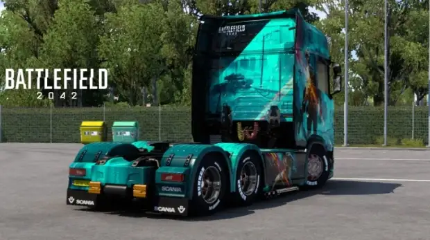 ETS2 - Scania Battlefield 2042 Skin