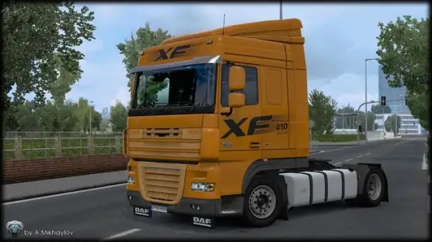 ETS2 - 4K 8K DAF XF 105 Multicolor 02 Skinpack