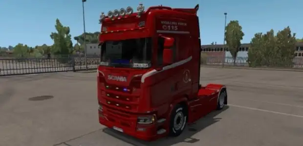 ETS2 - Skin Vigili Del Fuoco for Scania S