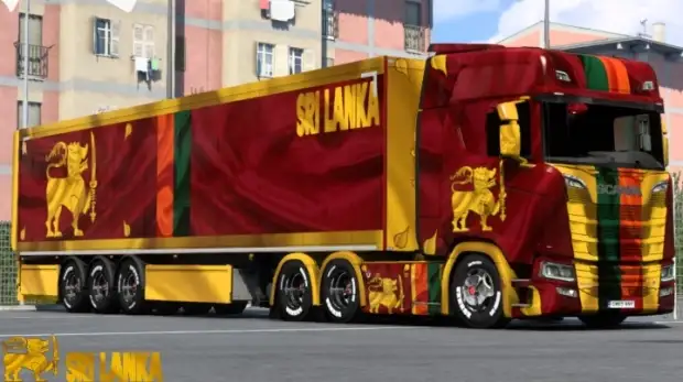 ETS2 - Sri Lanka Skin ETS2 - Sri Lanka Skin