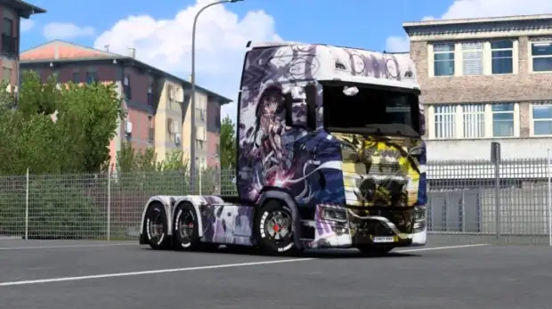 ETS2 - Scania Anime Character Skin