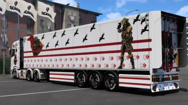 ETS2 - Scania Apex Legends Bloodhound Skin ETS2 - Scania Apex Legends Bloodhound Skin