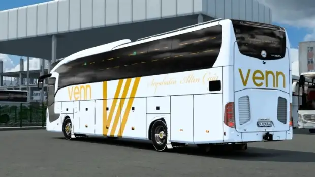 ETS2 - Mercedes-Benz Travego 16Shd 2023 Venn Seyahat Skin