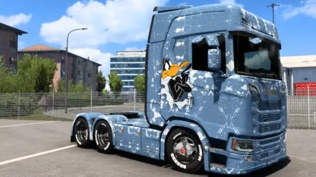 ETS2 - Scania World War II Skin ETS2 - Scania World War II Skin