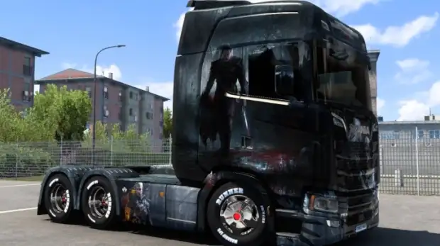ETS2 - Scania The Witcher 3: Wild Hunt Skin ETS2 - Scania The Witcher 3: Wild Hunt Skin