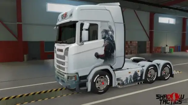 ETS2 - Scania Shadow Tactics Blades of the Shogun Skin Pack ( 5 Skins ) ETS2 - Scania Shadow Tactics Blades of the Shogun Skin Pack ( 5 Skins )