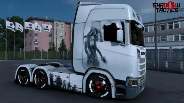 ETS2 - Scania Shadow Tactics Blades of the Shogun Skin Pack ( 5 Skins ) ETS2 - Scania Shadow Tactics Blades of the Shogun Skin Pack ( 5 Skins )