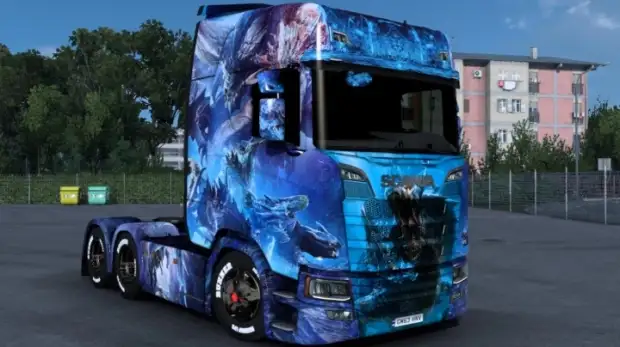 ETS2 - Monster Hunter World: Iceborne Skin ETS2 - Monster Hunter World: Iceborne Skin