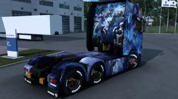 ETS2 - Monster Hunter World: Iceborne Skin ETS2 - Monster Hunter World: Iceborne Skin