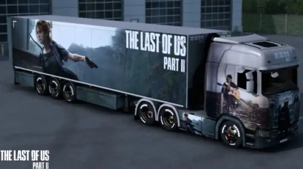 ETS2 - Scania The Last of Us Part II Skin ETS2 - Scania The Last of Us Part II Skin