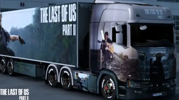 ETS2 - Scania The Last of Us Part II Skin ETS2 - Scania The Last of Us Part II Skin