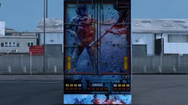 ETS2 - Scania Battlefield V Skin