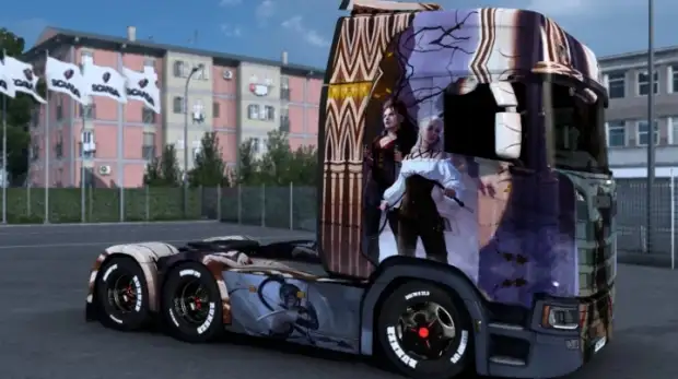 ETS2 - Fantasy Art Skin ETS2 - Fantasy Art Skin