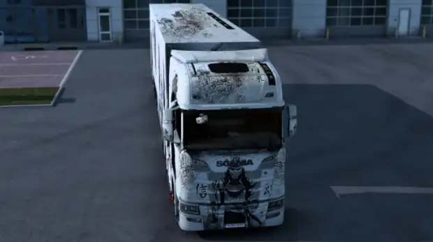 ETS2 - Scania Samurai Warrior Skin ETS2 - Scania Samurai Warrior Skin