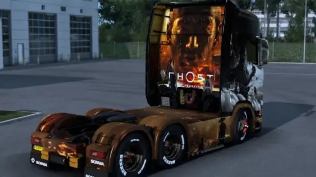 ETS2 - Ghost of Tsushima Skin ETS2 - Ghost of Tsushima Skin
