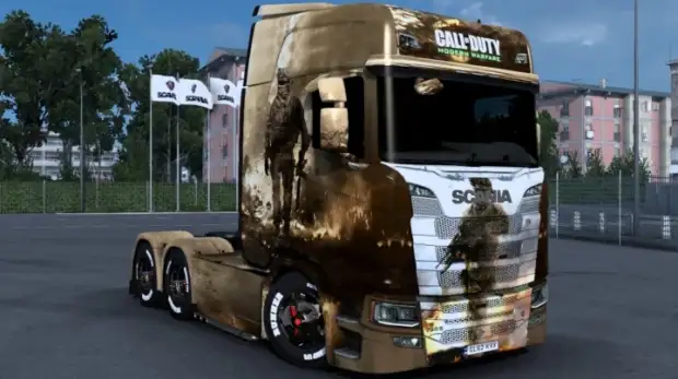 ETS2 - Call Of Duty Modern Warfare Skin ETS2 - Call Of Duty Modern Warfare Skin