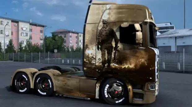 ETS2 - Call Of Duty Modern Warfare Skin ETS2 - Call Of Duty Modern Warfare Skin