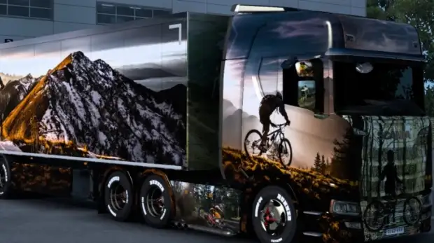 ETS2 - Scania Mountain Bike Skin ETS2 - Scania Mountain Bike Skin