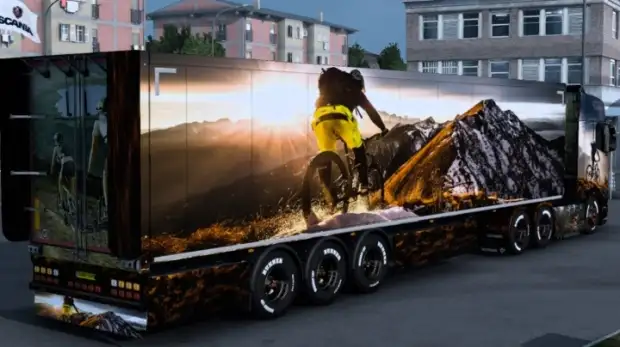 ETS2 - Scania Mountain Bike Skin ETS2 - Scania Mountain Bike Skin