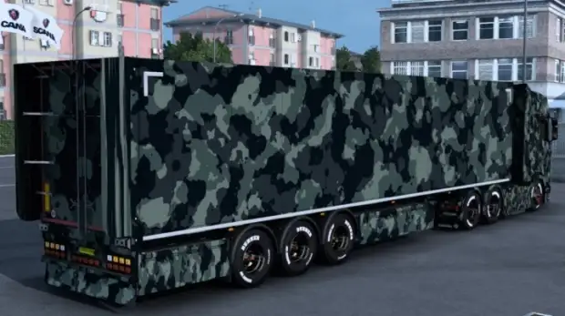 ETS2 - Scania Military Skin
