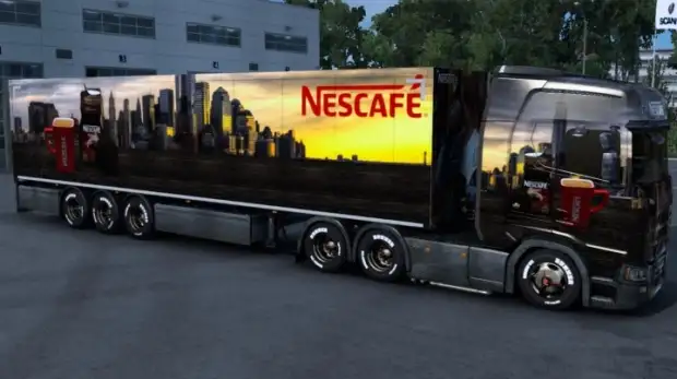 ETS2 - Scania Nescafe Skin Pack ETS2 - Scania Nescafe Skin Pack