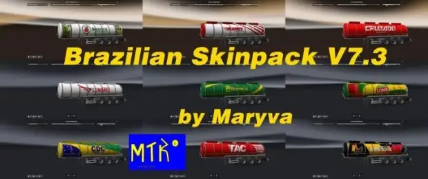ETS2 - Brazilian Trailer Skin Pack V7.3