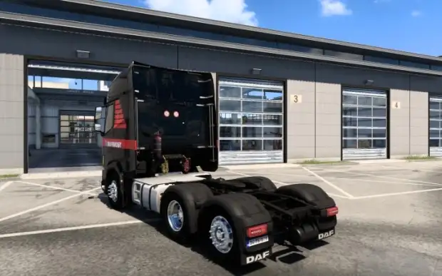 ETS2 - DAF 2021 Mammoet Skin V1.0 ETS2 - DAF 2021 Mammoet Skin V1.0