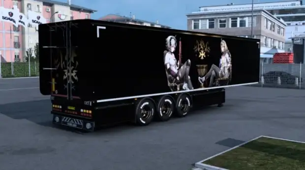 ETS2 - Fate Grand Order Trailer Skin