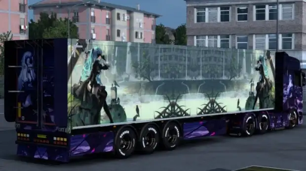 ETS2 - Fantasy Anime Skin