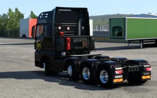ETS2 - Man Tgx Euro 5 UPS Skin V1.0 ETS2 - Man Tgx Euro 5 UPS Skin V1.0