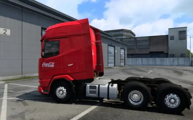 ETS2 - DAF 2021 Coca-Cola Skin V2.0 ETS2 - DAF 2021 Coca-Cola Skin V2.0