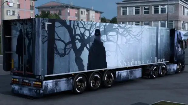 ETS2 - Resident Evil Village Shadow of Rose Skin ETS2 - Resident Evil Village Shadow of Rose Skin