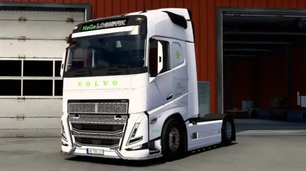 ETS2 - Volvo FH5 HaGe Logistik Vossi Skin