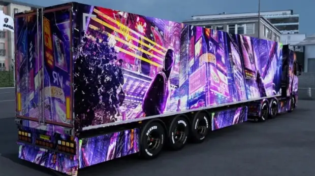 ETS2 - Futuristic City Skin ETS2 - Futuristic City Skin