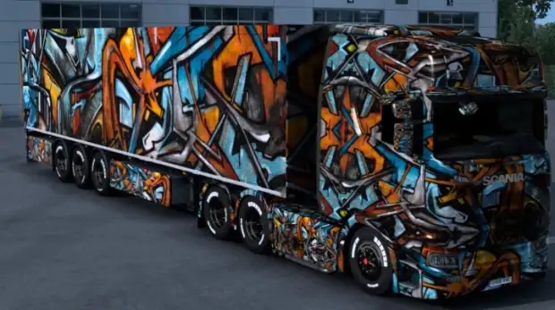 ETS2 - Multi Colored Skin ETS2 - Multi Colored Skin