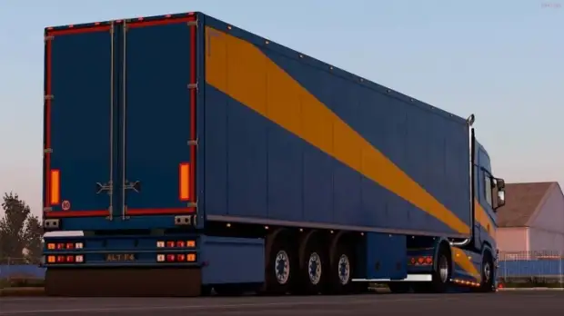 ETS2 - Sunrise Scania with Trailer ETS2 - Sunrise Scania with Trailer