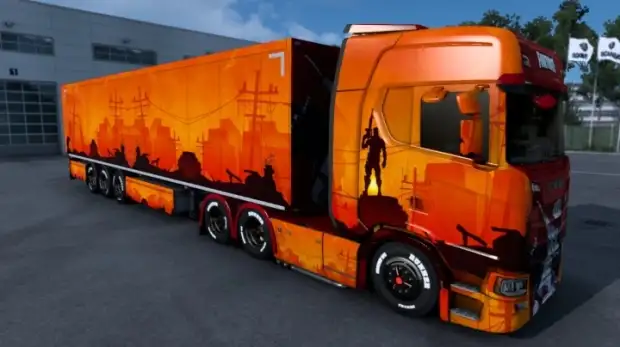 ETS2 - Fortnite Skin 01 ETS2 - Fortnite Skin 01