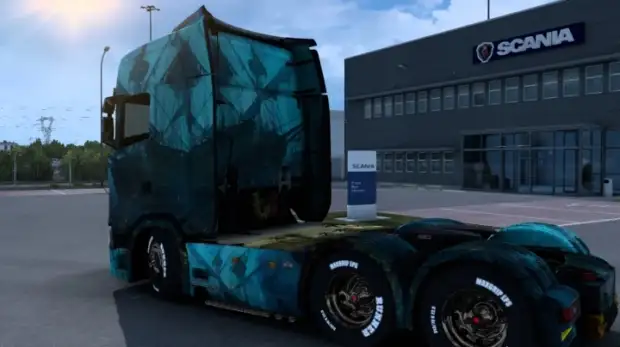 ETS2 - Scania Ship Skin