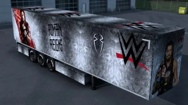ETS2 - WWE Roman Reigns Trailer Skin ETS2 - WWE Roman Reigns Trailer Skin