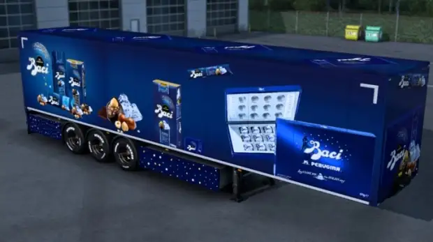 ETS2 - Baci Chocolate Trailer Skin ETS2 - Baci Chocolate Trailer Skin