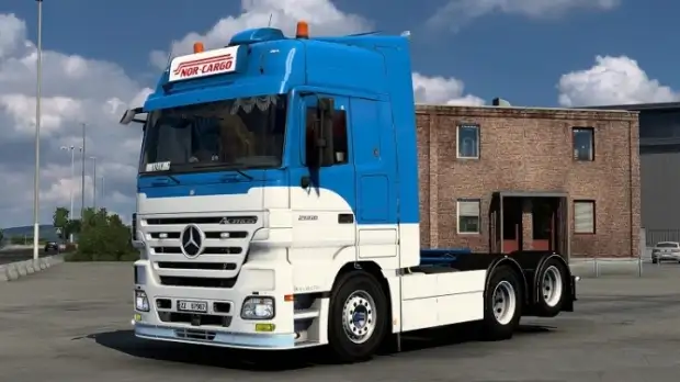 ETS2 - Mercedes Actros MP2 Nor Cargo Skin